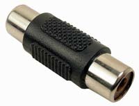 RCA Female to Female Coupler