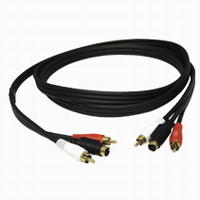 50ft Value Series S-Video and RCA Stereo Audio Cable