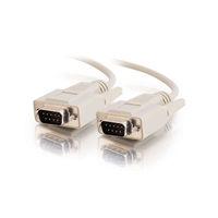 25ft DB9 M/M Cable - Beige