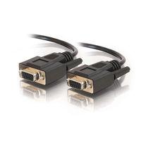 1ft DB9 F/F Cable - Black