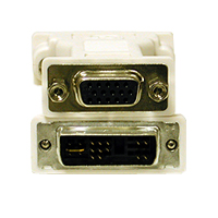 DVI-A Male to HD15 VGA Female Video Adapter