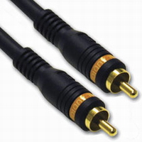 3ft Velocity S/PDIF Digital Audio Coax Cable