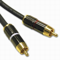 25ft SonicWave Dual Channel RCA Stereo Audio Cable