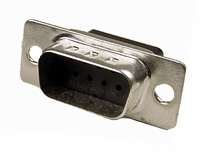 Male DB9 Crimp Connector