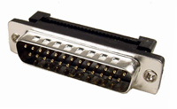 Male DB25 IDC Connector