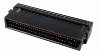 Male DB68 SCSI 3 IDC connector