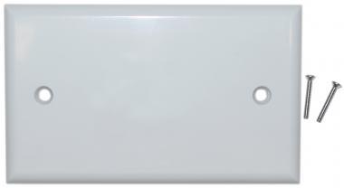 Blank White Cover Wall Plate