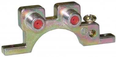 1GHz Dual F-Pin Grounding Block