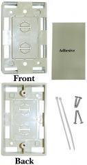 Single Gang Surface Mount Box Ivory