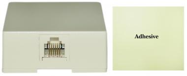 RJ11 to RJ12 Surface Mount Jacks 6P6C