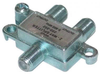 2-Way F-Pin Splitter