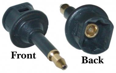Digital Optical Toslink FeMale to 3.5mm Male