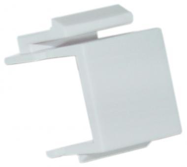 Blank Insert Module for Keystone Wall Plate White