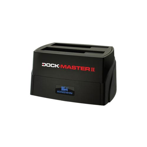 Kingwin Dock Master Dual Bay 2.5-Inch and 3.5-Inch SATA Docking Station with USB 2.0 External Hard D
