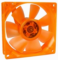  80mm Red UV Sensitive Case Fan 