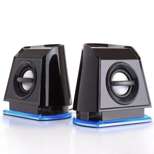 GOgroove BassPULSE 2MX USB Powered 2.0 Channel Computer Speakers