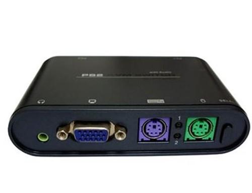 KVM SWITCH PS/2 2PORT-1 USB PORT -2XCABLE