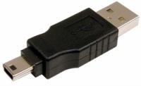 USB A Male to USB Mini 5 Pin Adapter