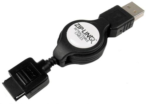 Retractable Cable, iPAQ 36XX & 37XX Series, Sync-N-Charge 2.5', BULK