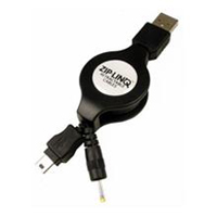 Retractable Palm Tungsten E/ Zire 31 72 Charge and Synch Cable