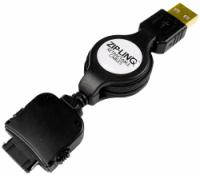 Retractable iPAQ h6300/rz1700/rx3715/hx2400/hx2750 and hx4700 Charge and Synch Cable