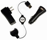 Retractable USB Axim x3 Synch and Charge Kit