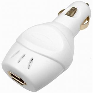 White 12V DC Auto Plug to 12V Firewire Adapter, BULK