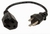 1ft Outlet Xtender Power Cord