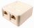 Cat6 Dual Surface Mount Jack